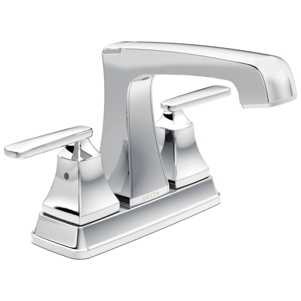 Ashlyn Two Handle Tract-Pack Centerset Bathroom Faucet Chrome